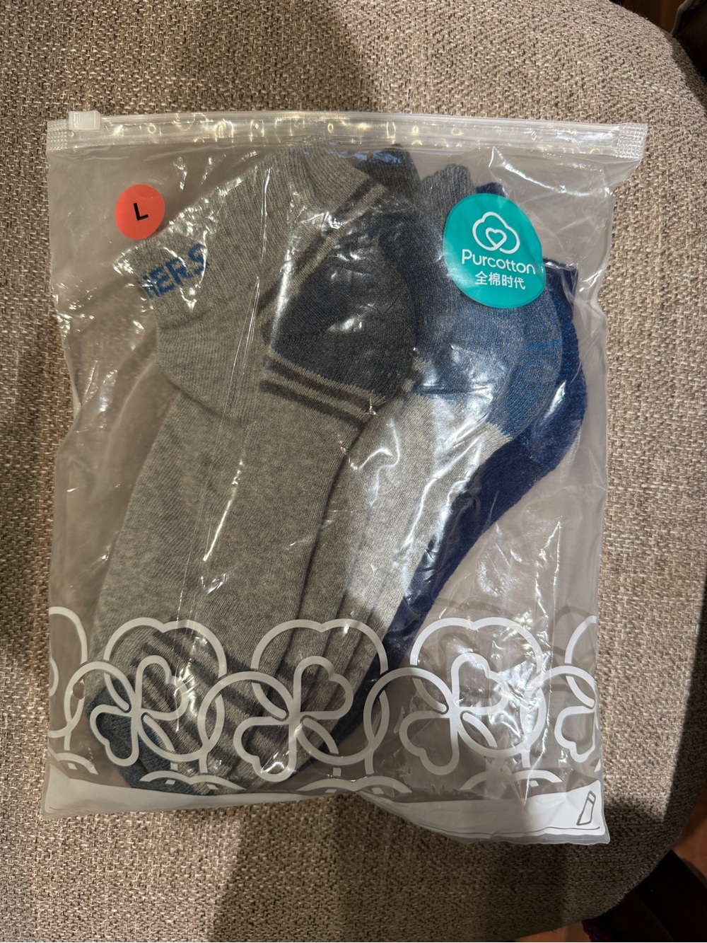 Women Gray & Navy Sock Pack - Pack of 3